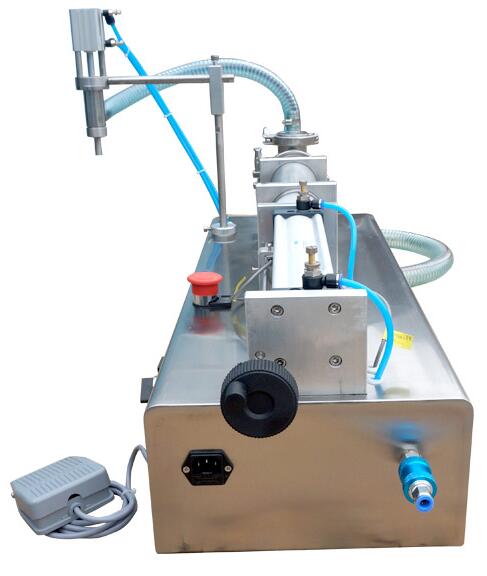 bsb氣動小型定量灌裝機(jī)上面